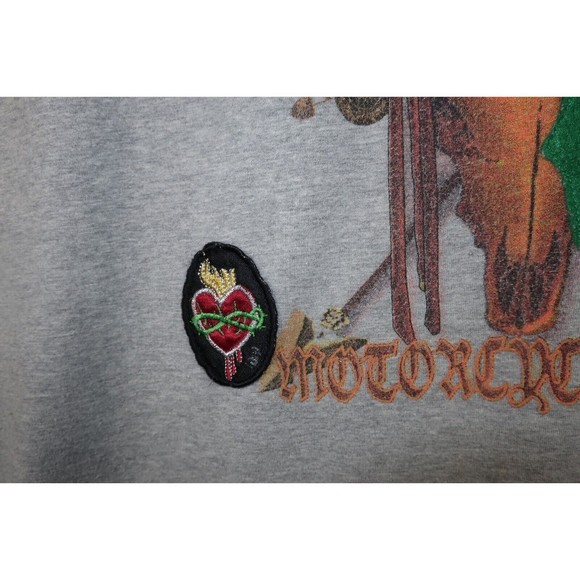 Parasuco Tank Top T Shirt Size XL Y2k 90s Southwestern Motorcycle Club Patches - Picture 6 of 10